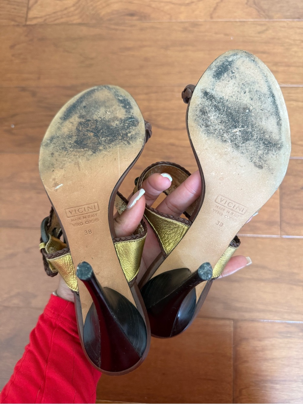 VINTAGE GIUSEPPE ZANOTTI MULES. - Picture 3 of 4